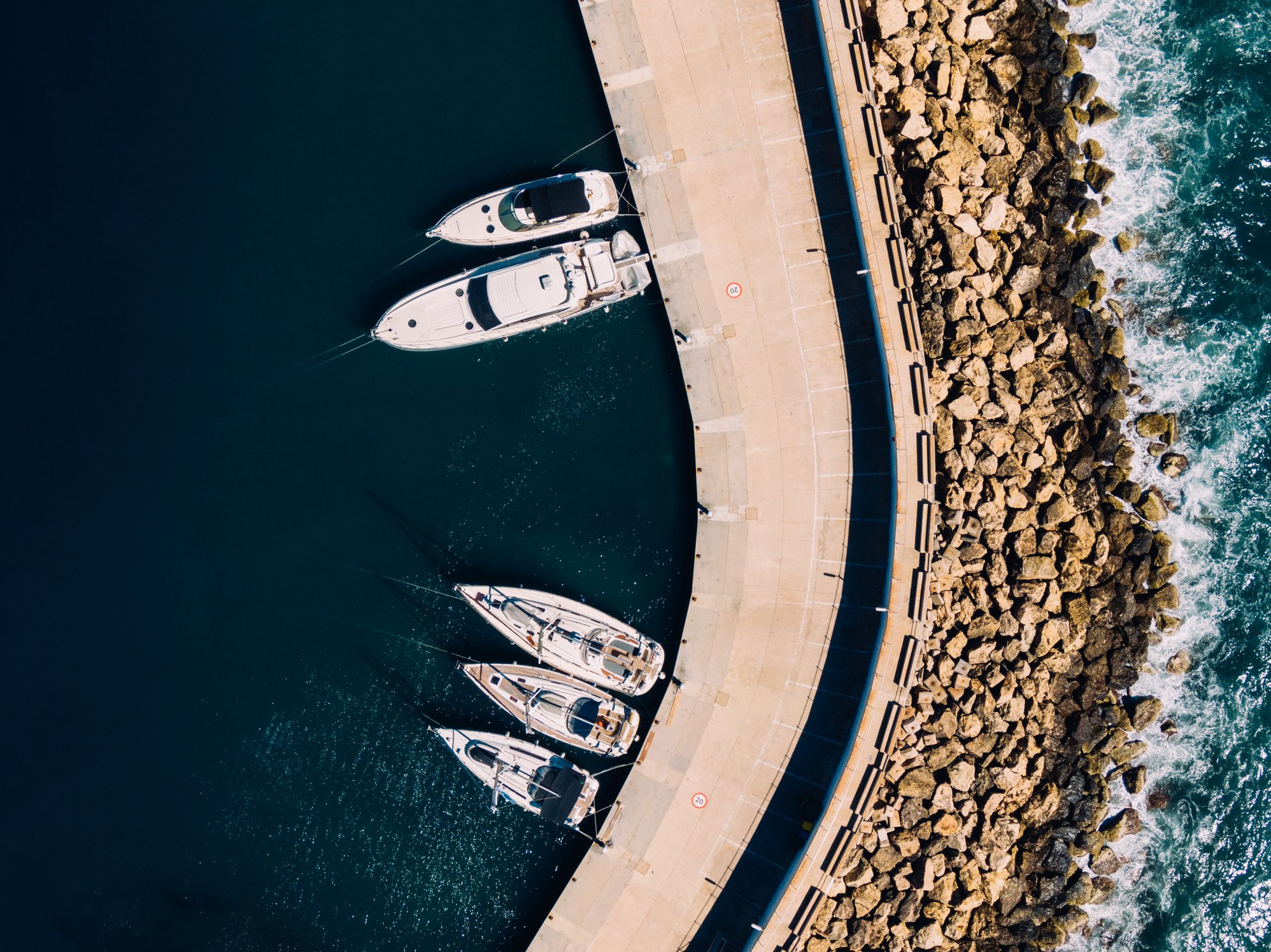 Docked Boats